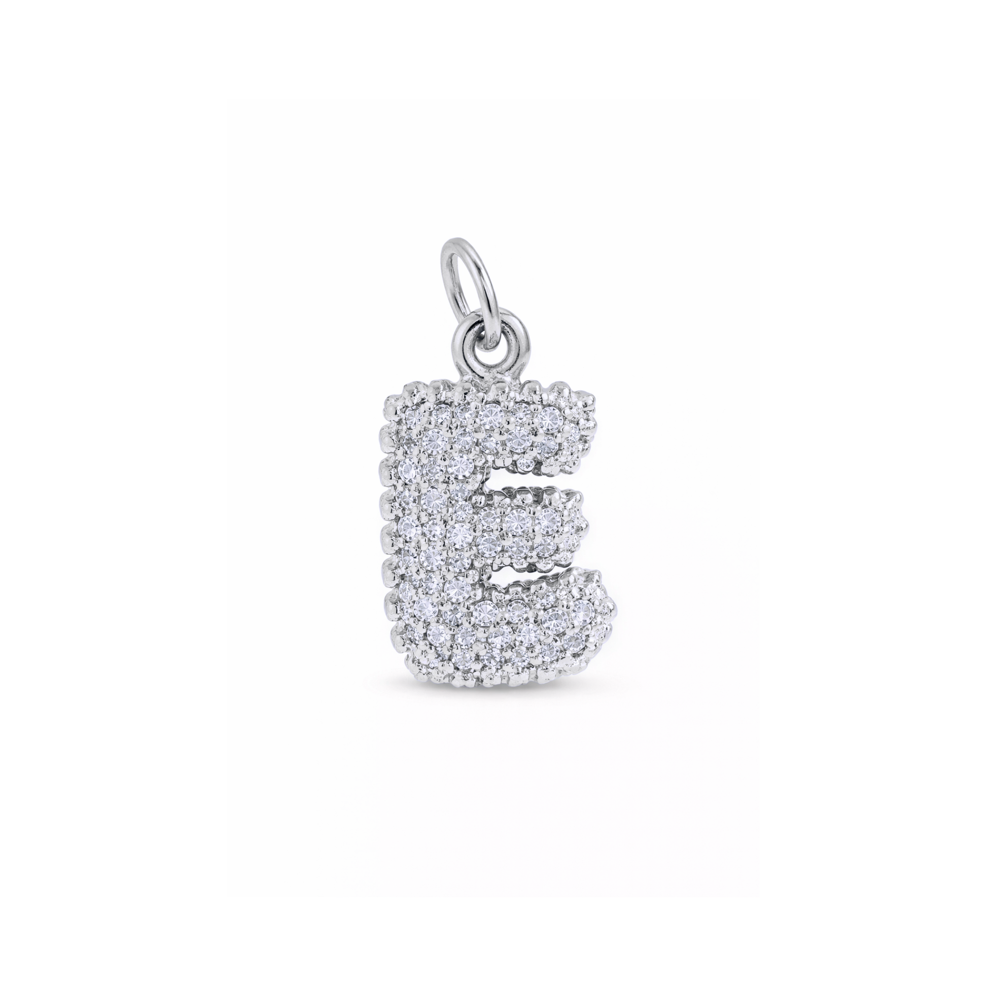 Balloon Letter Charm Glitter
