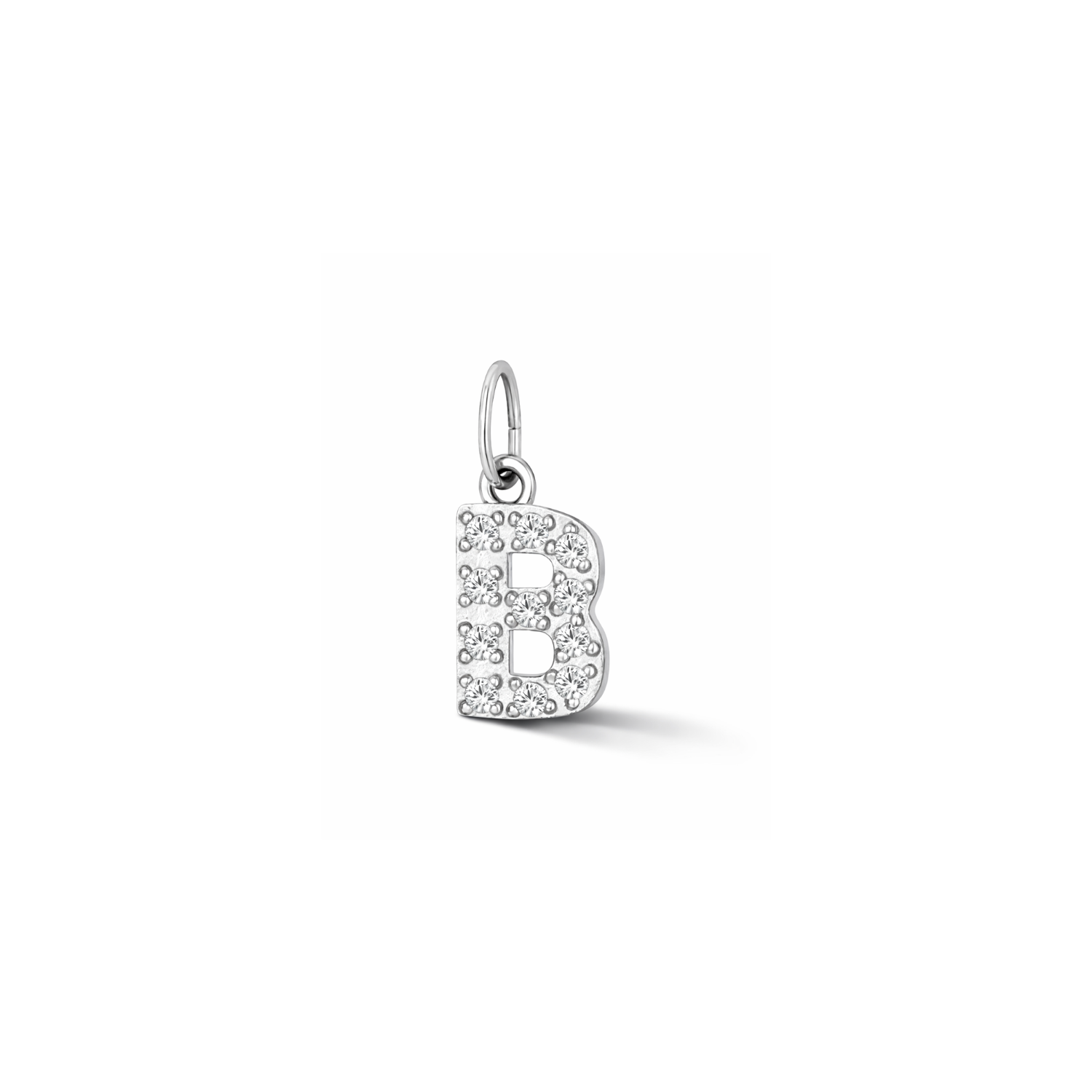 Glitter Letter Charm