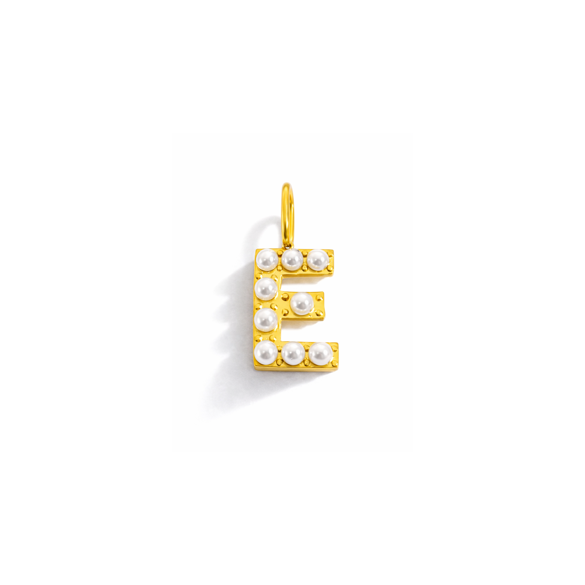 Pearly Letter Charms