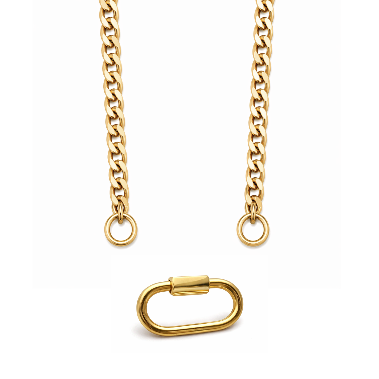 Build your own | Chunky Midi Kette in Wunschlänge