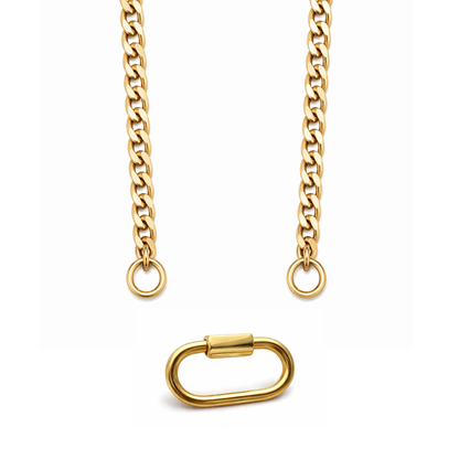 Build your own | Chunky Midi Kette in Wunschlänge