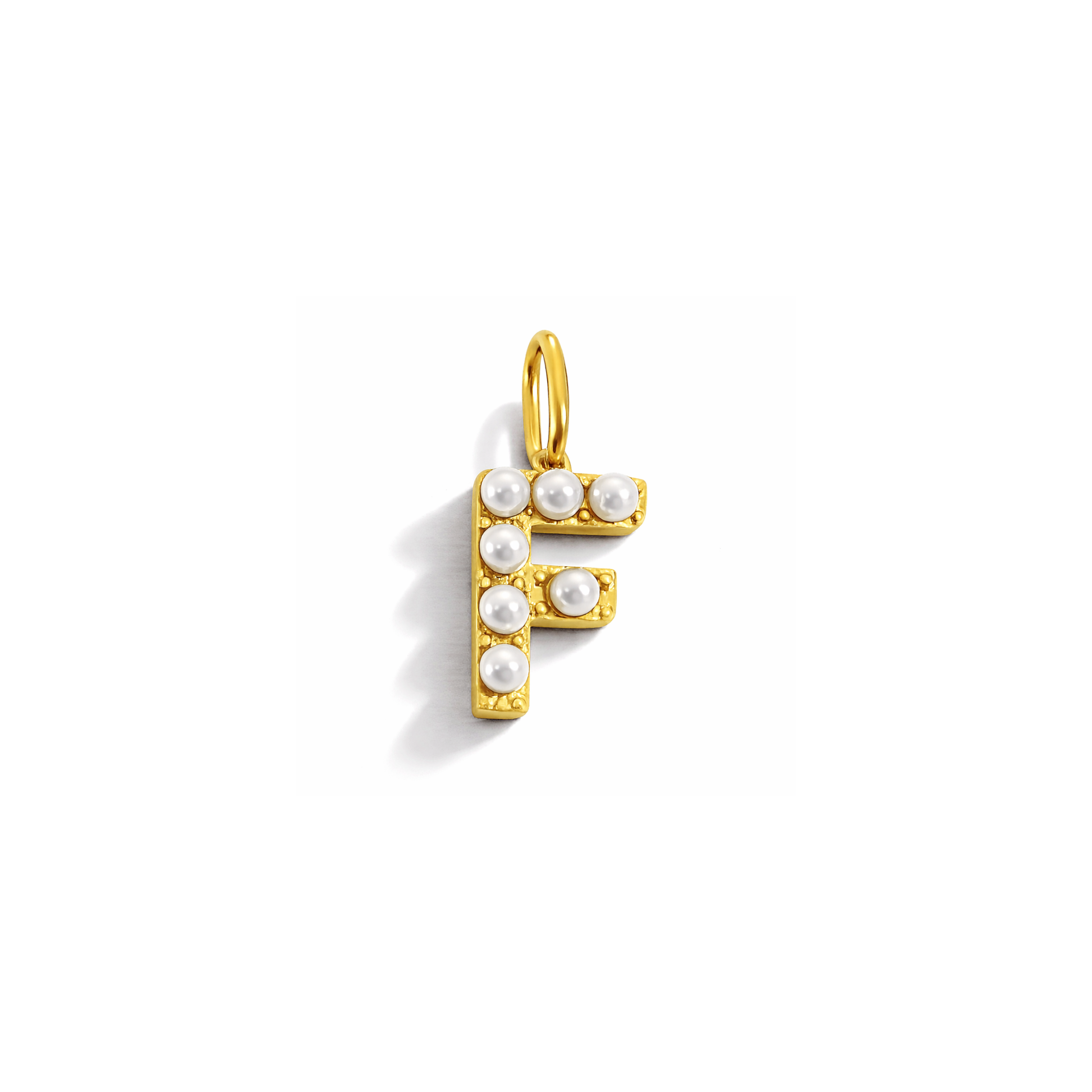 Pearly Letter Charms