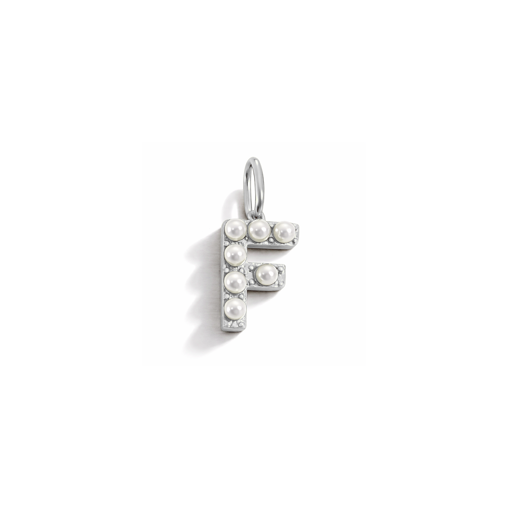 Pearly Letter Charms