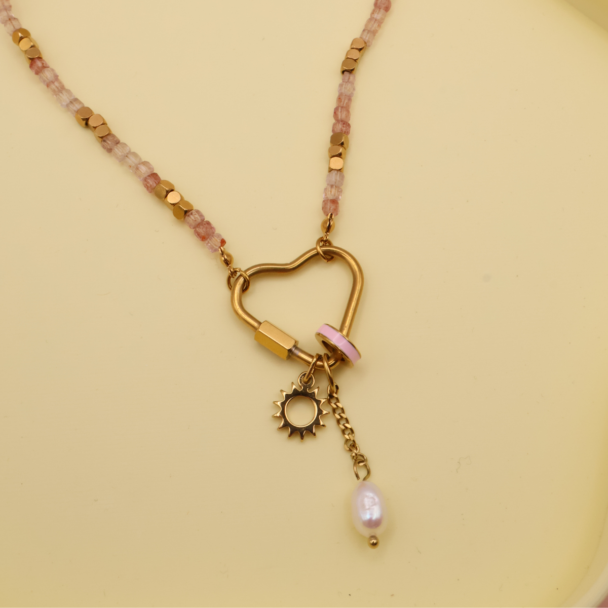 GOLDEN HOUR | Shining Blush Kette