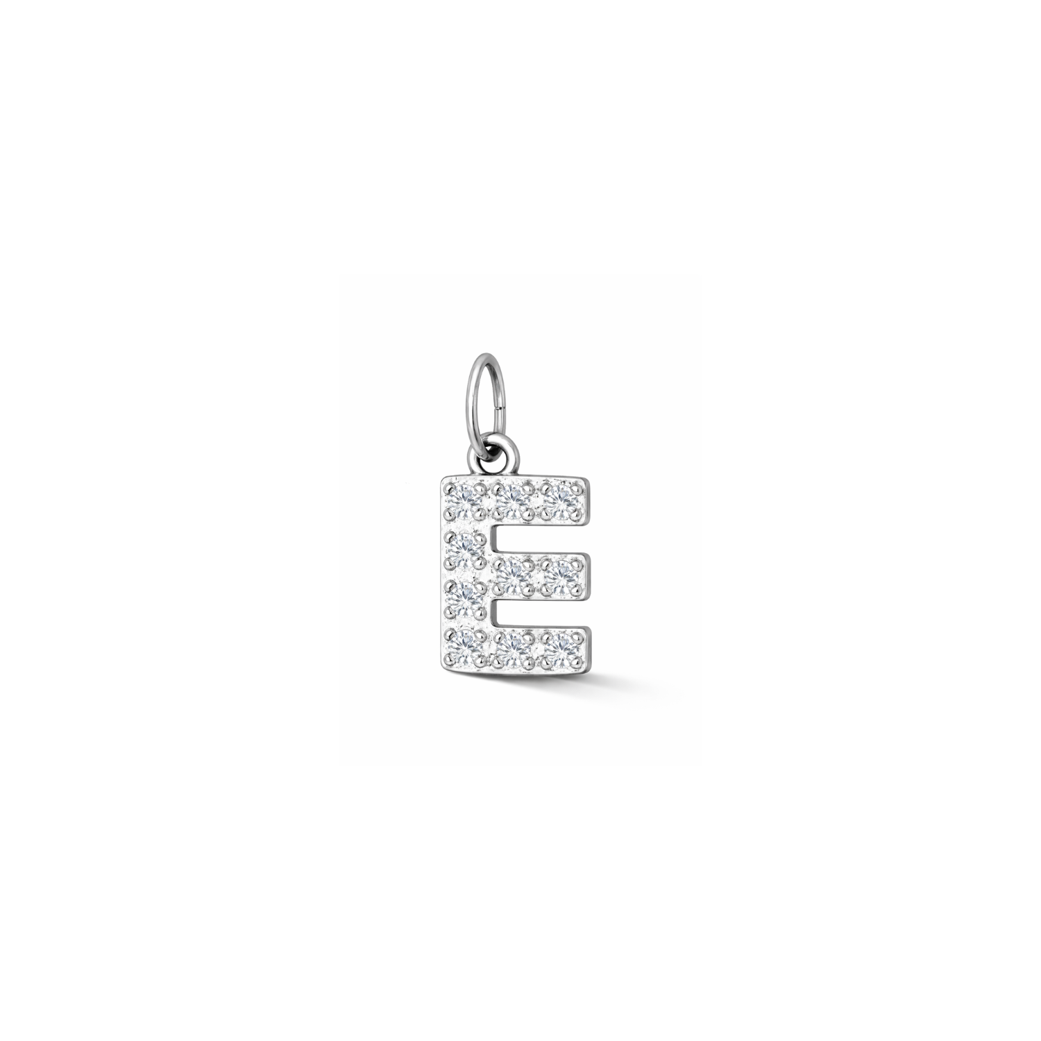 Glitter Letter Charm
