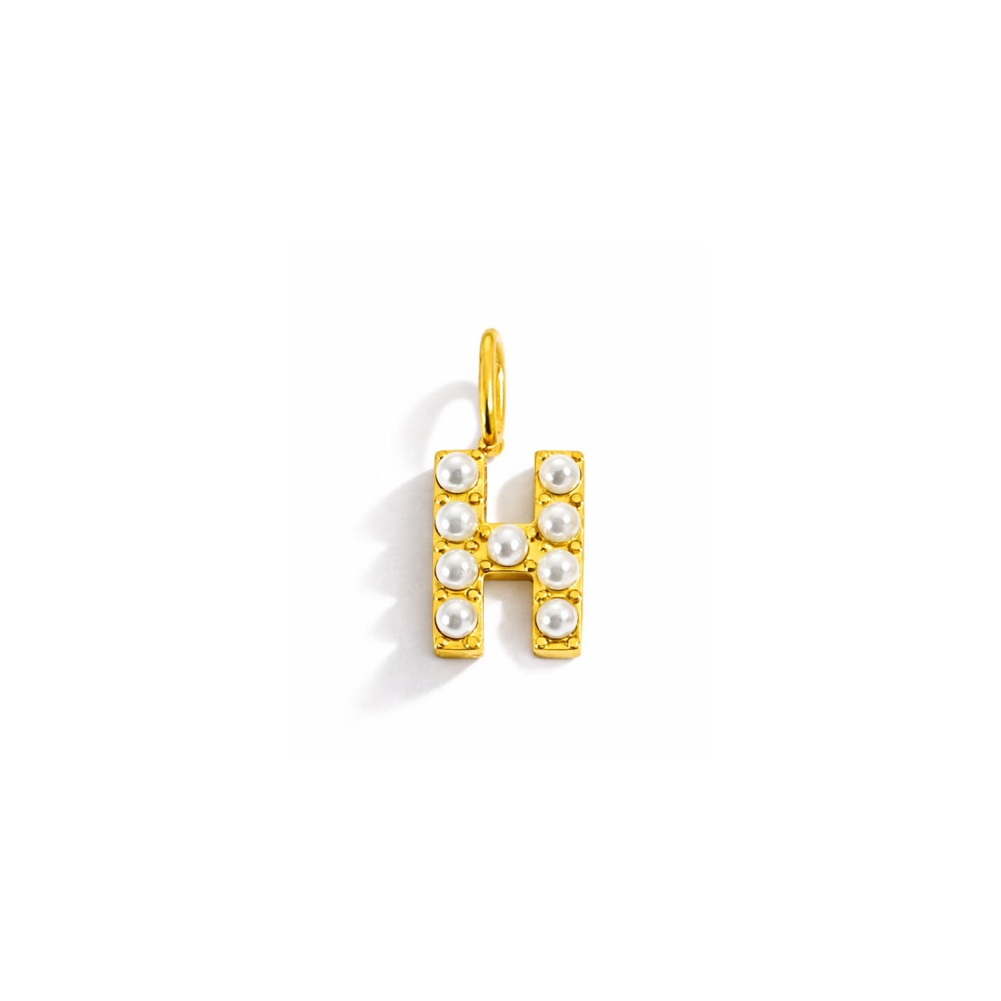 Pearly Letter Charms