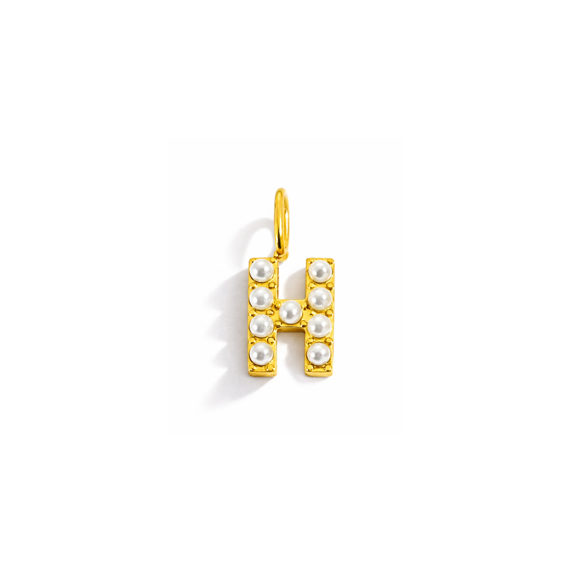 Pearly Letter Charms