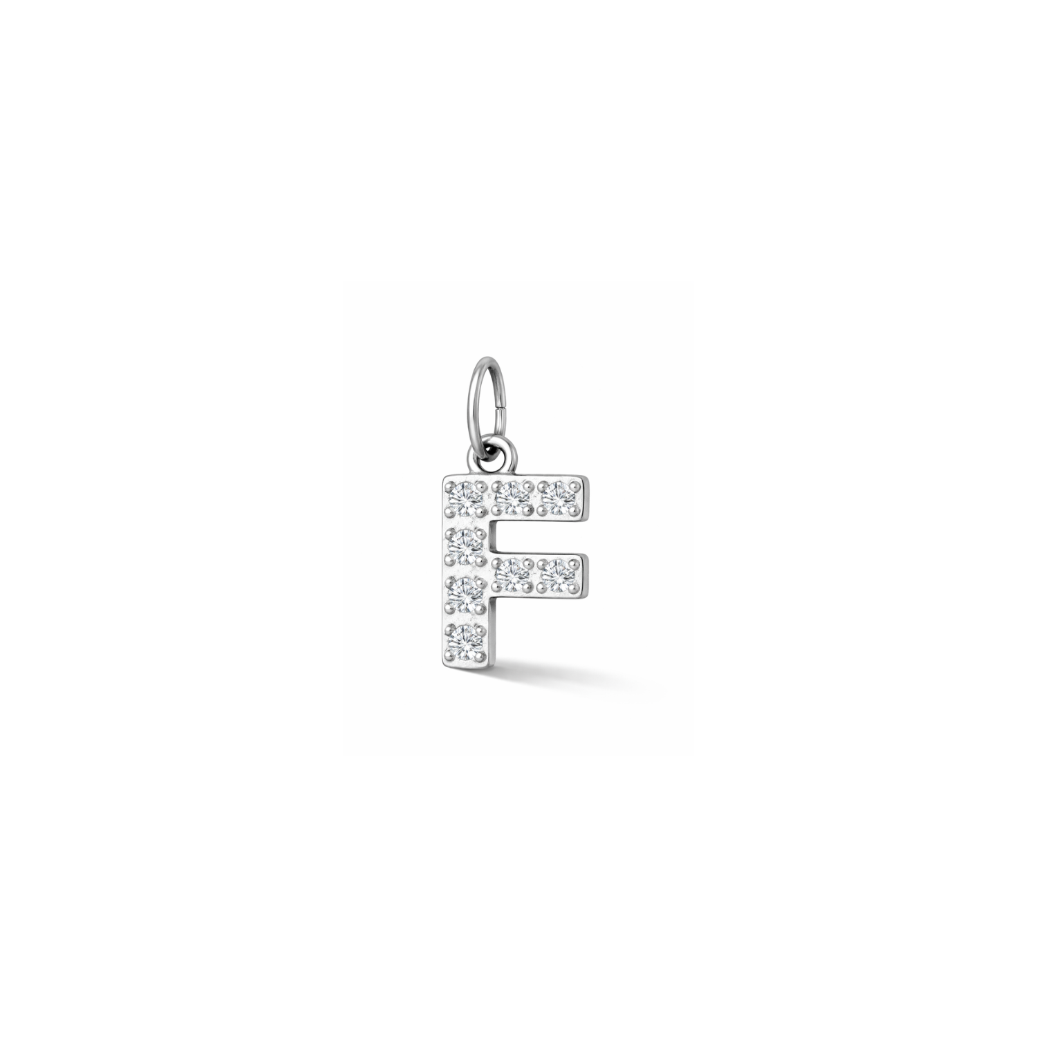 Glitter Letter Charm