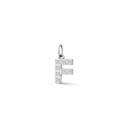 Glitter Letter Charm