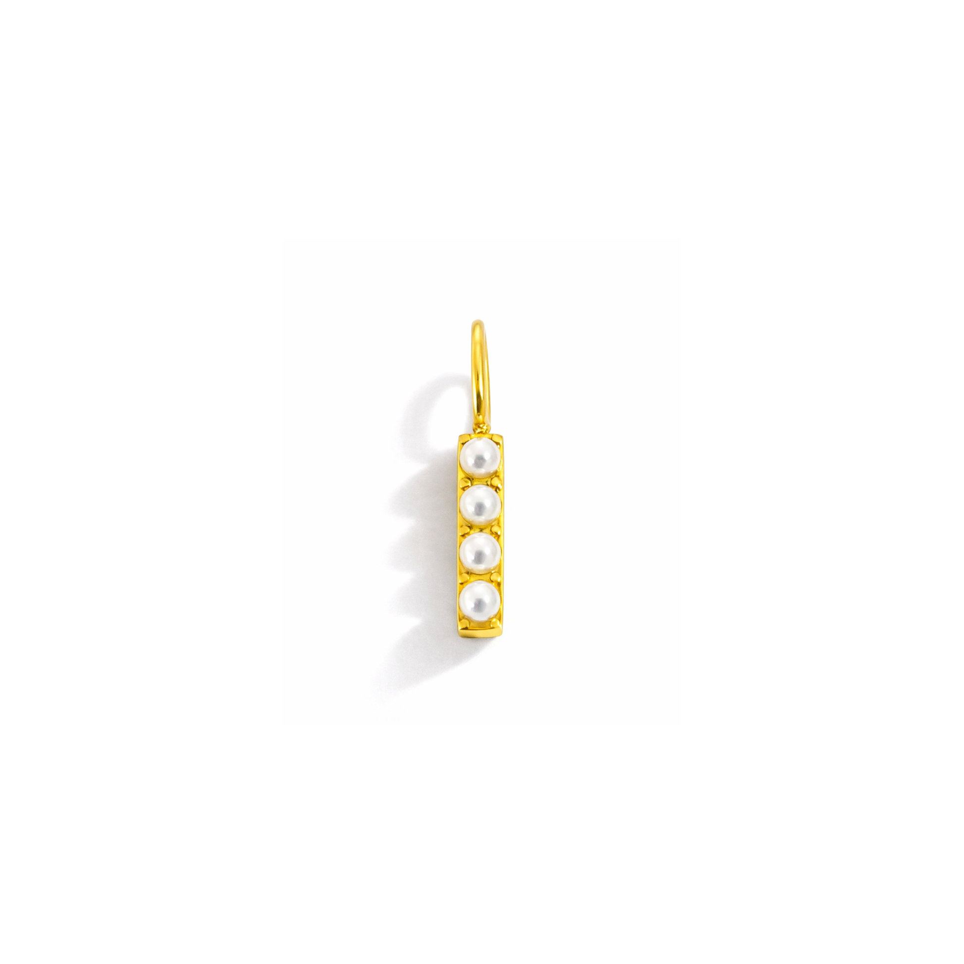 Pearly Letter Charms