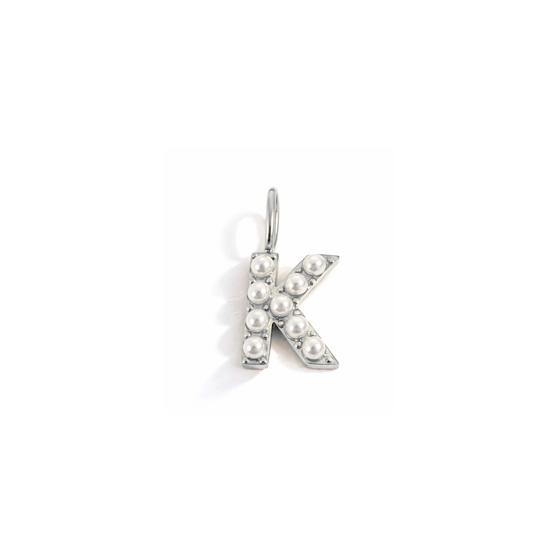 Pearly Letter Charms