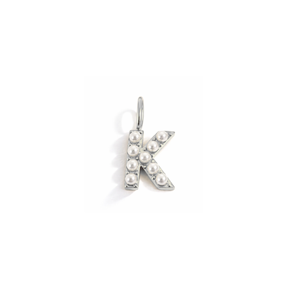 Pearly Letter Charms