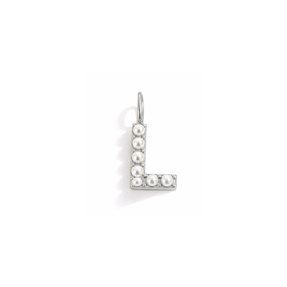 Pearly Letter Charms
