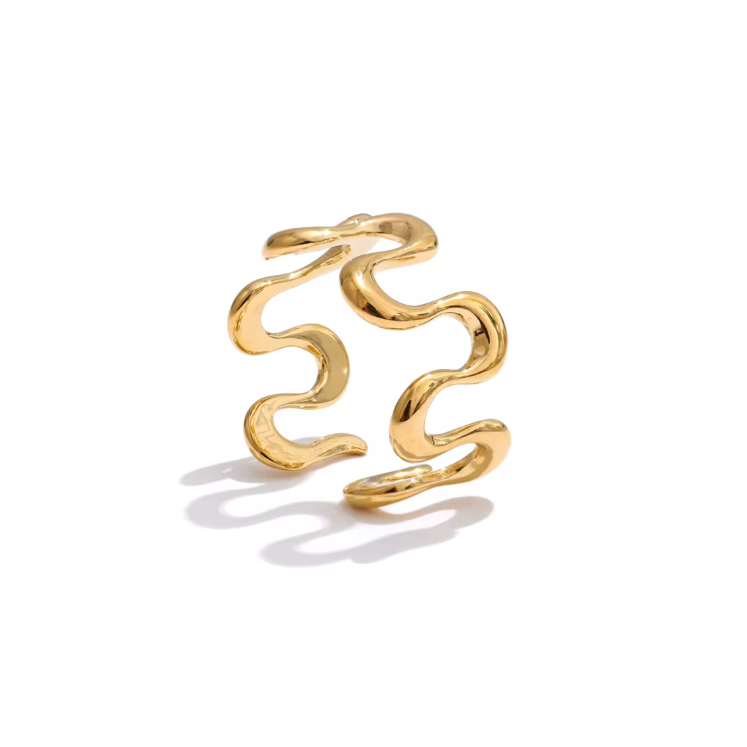 Curly Ring | Größenverstellbar