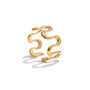 Curly Ring | Größenverstellbar