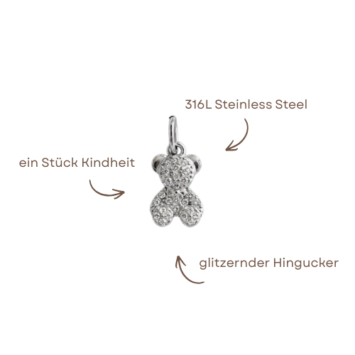 Mini Bärchi Glitter Charm