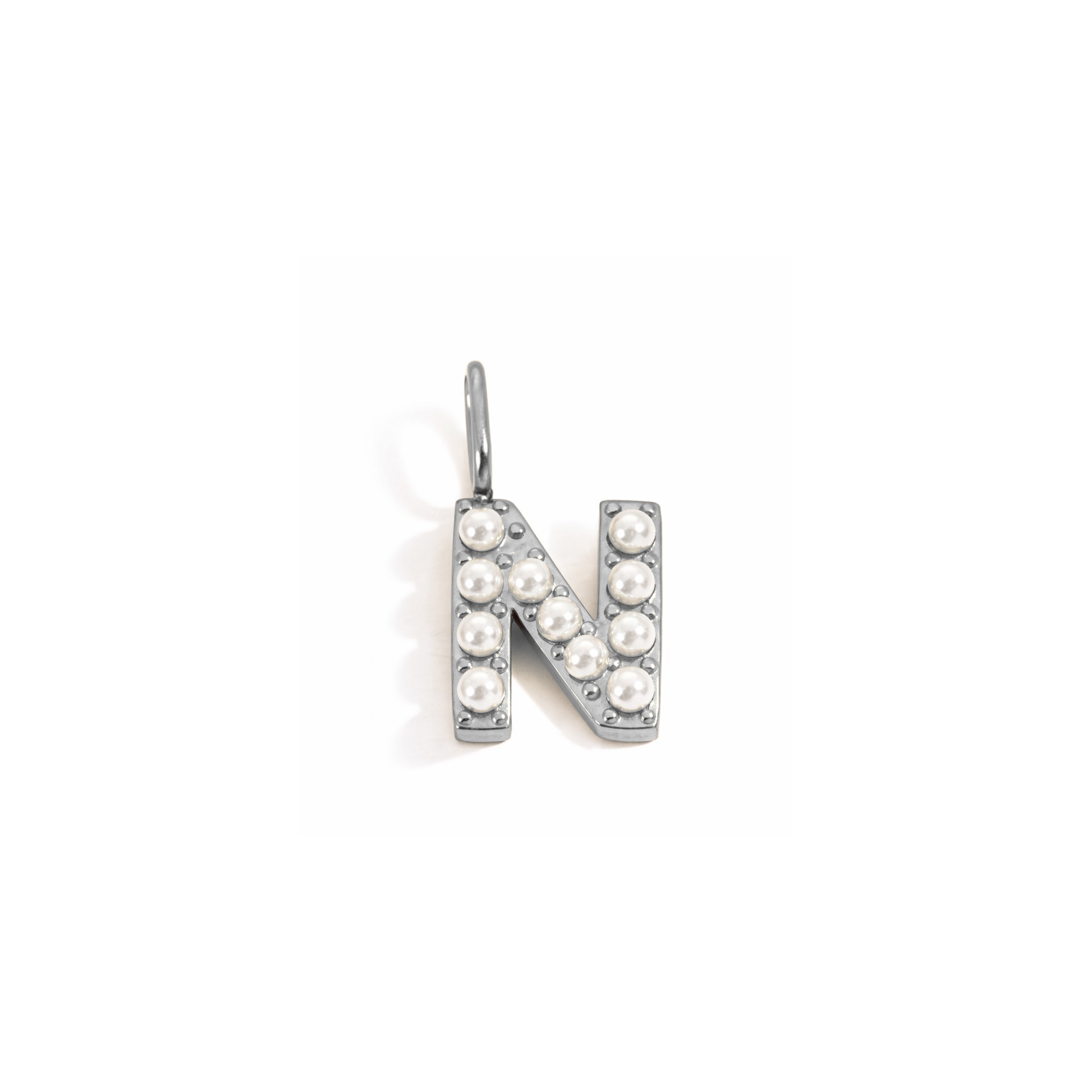 Pearly Letter Charms
