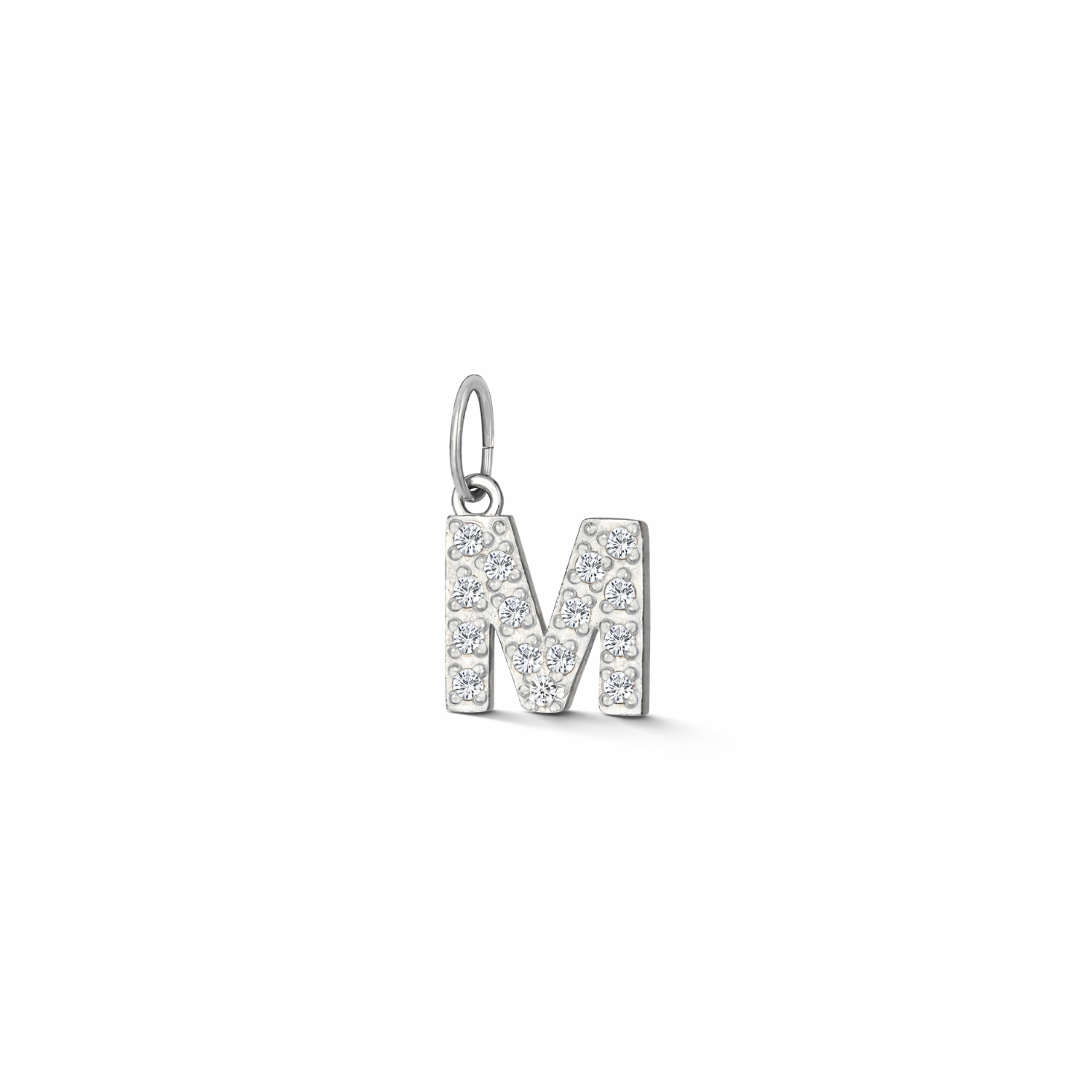 Glitter Letter Charm