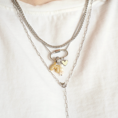 Balloon Letter Charm Glitter