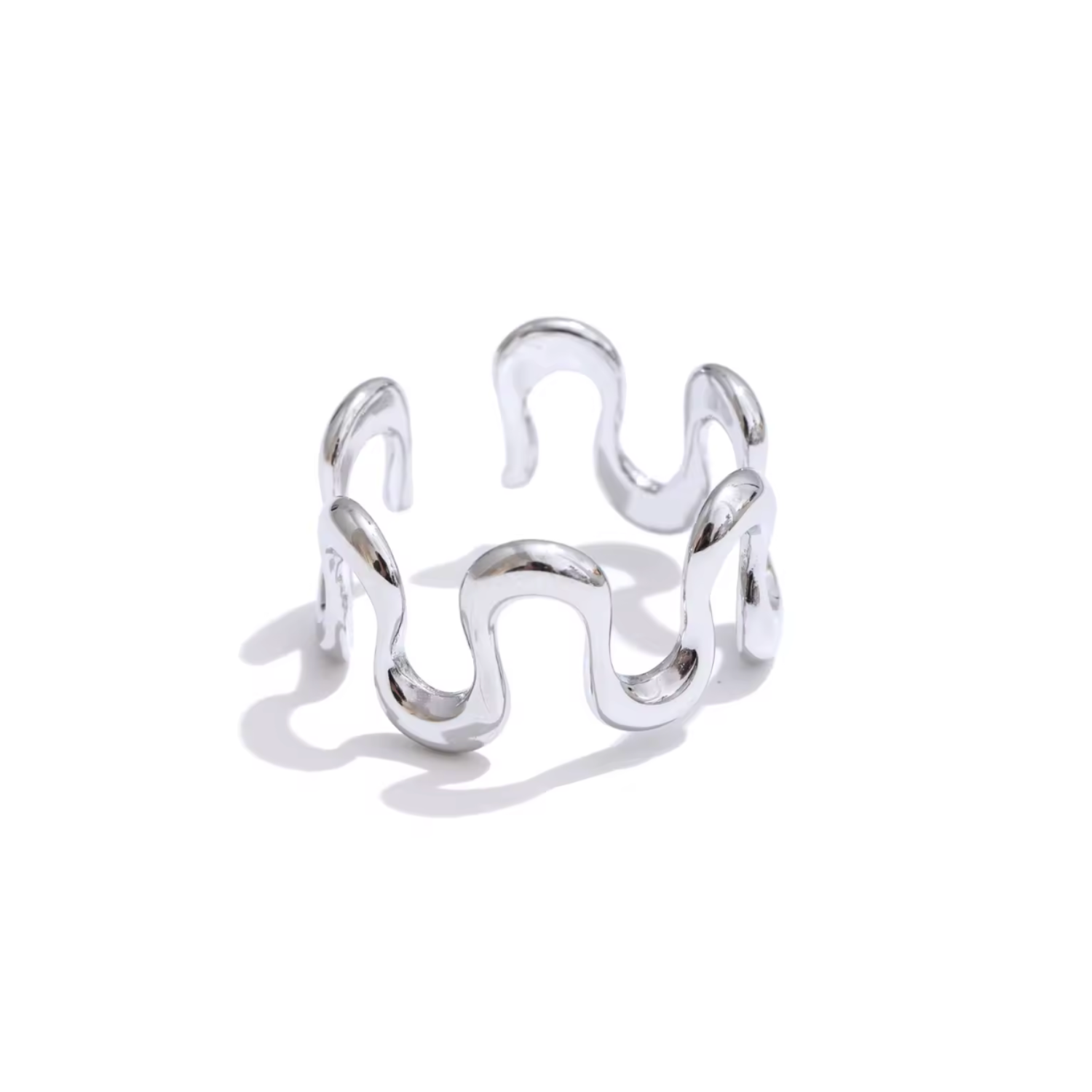 Curly Ring | Größenverstellbar