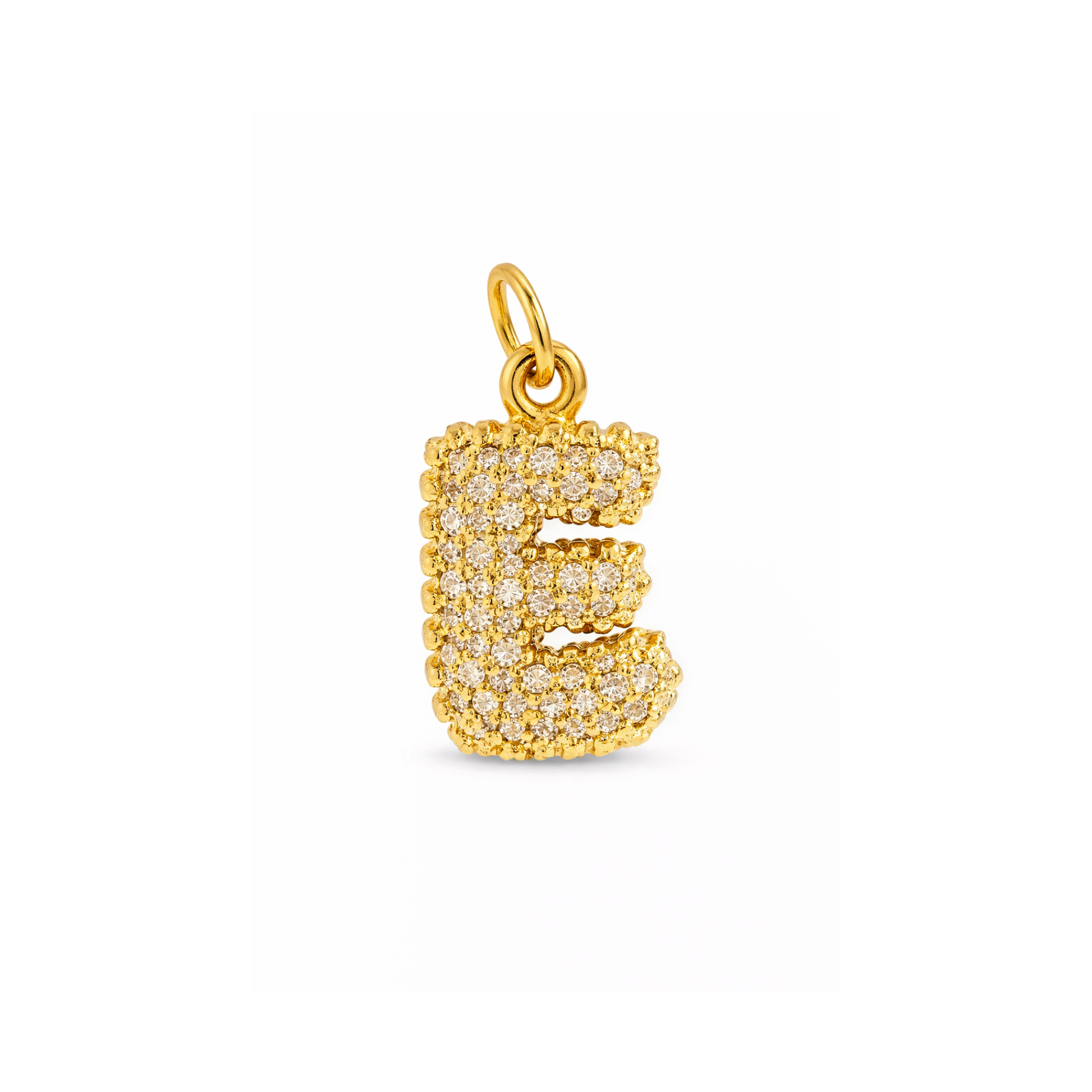 Balloon Letter Charm Glitter