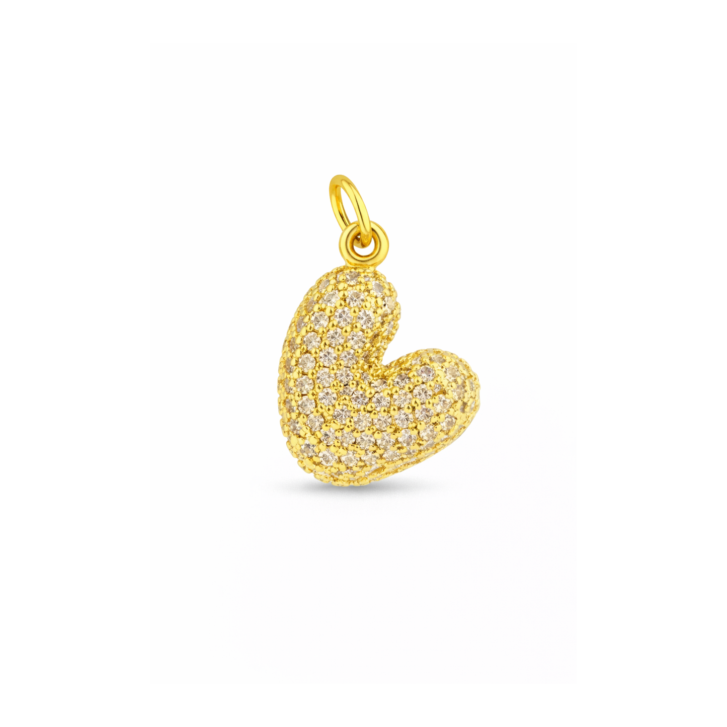 Balloon Letter Charm Glitter