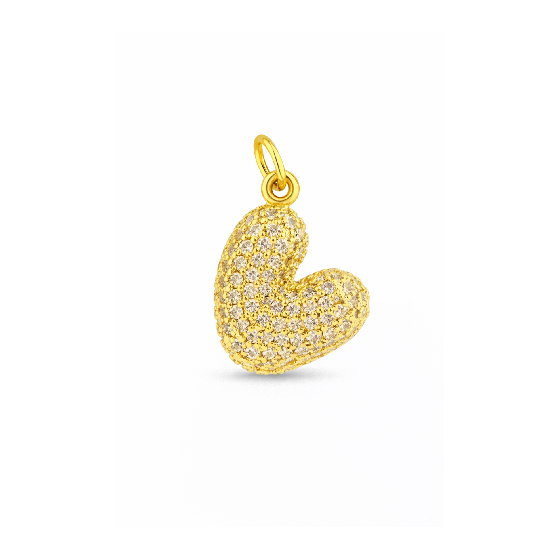 Balloon Letter Charm Glitter