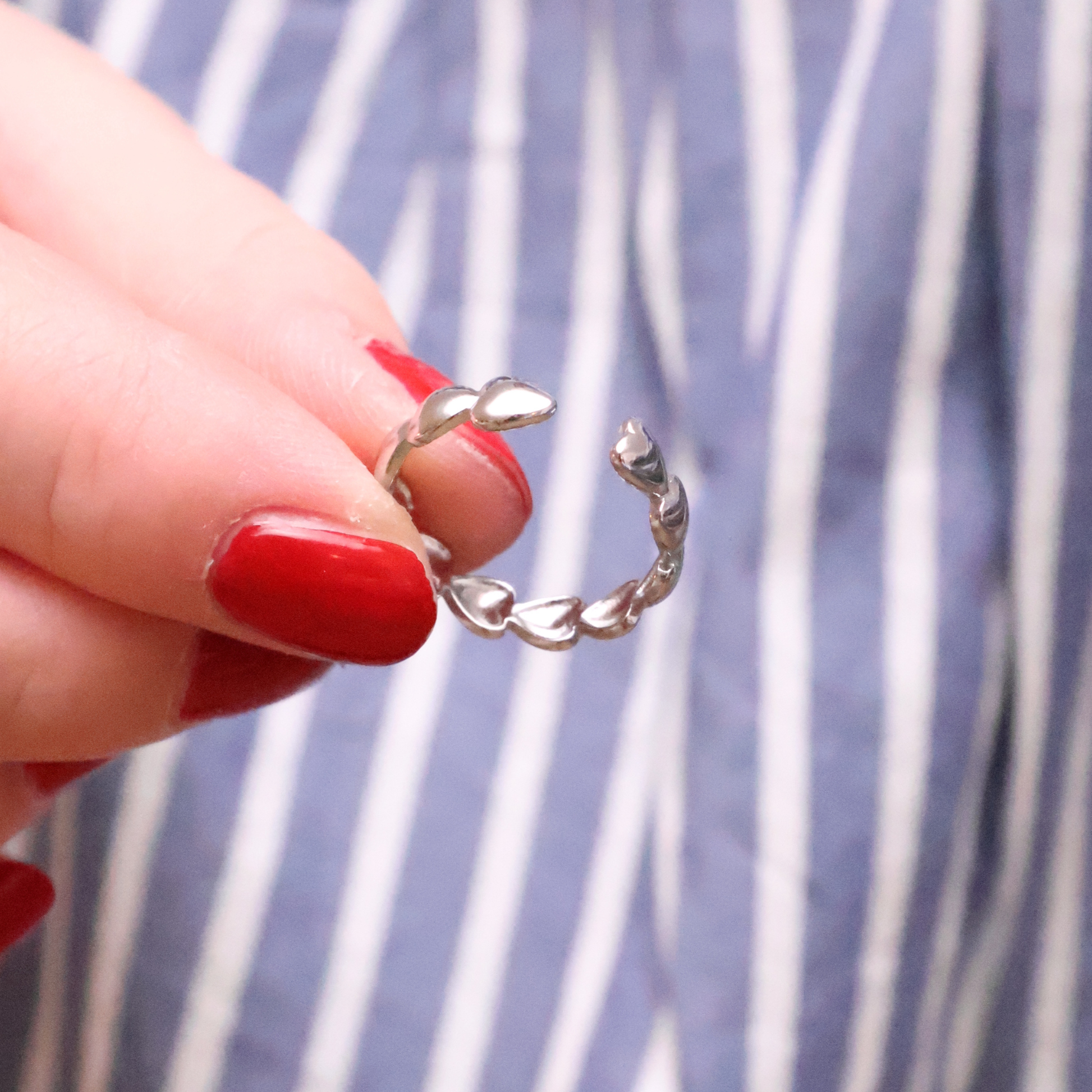Open Heart Ring | Größenverstellbar