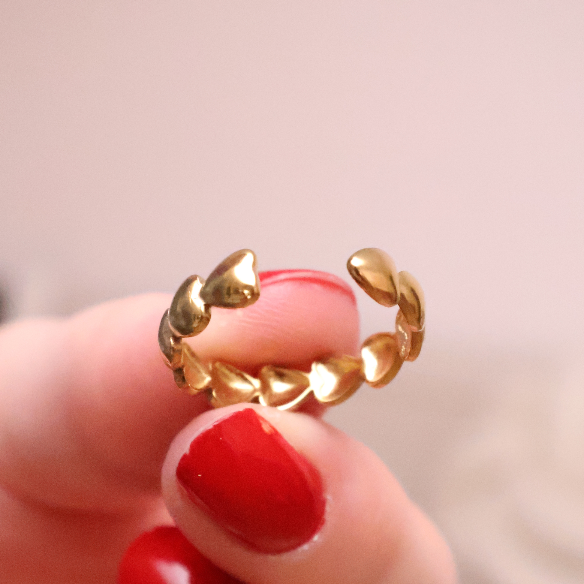 Open Heart Ring | Größenverstellbar