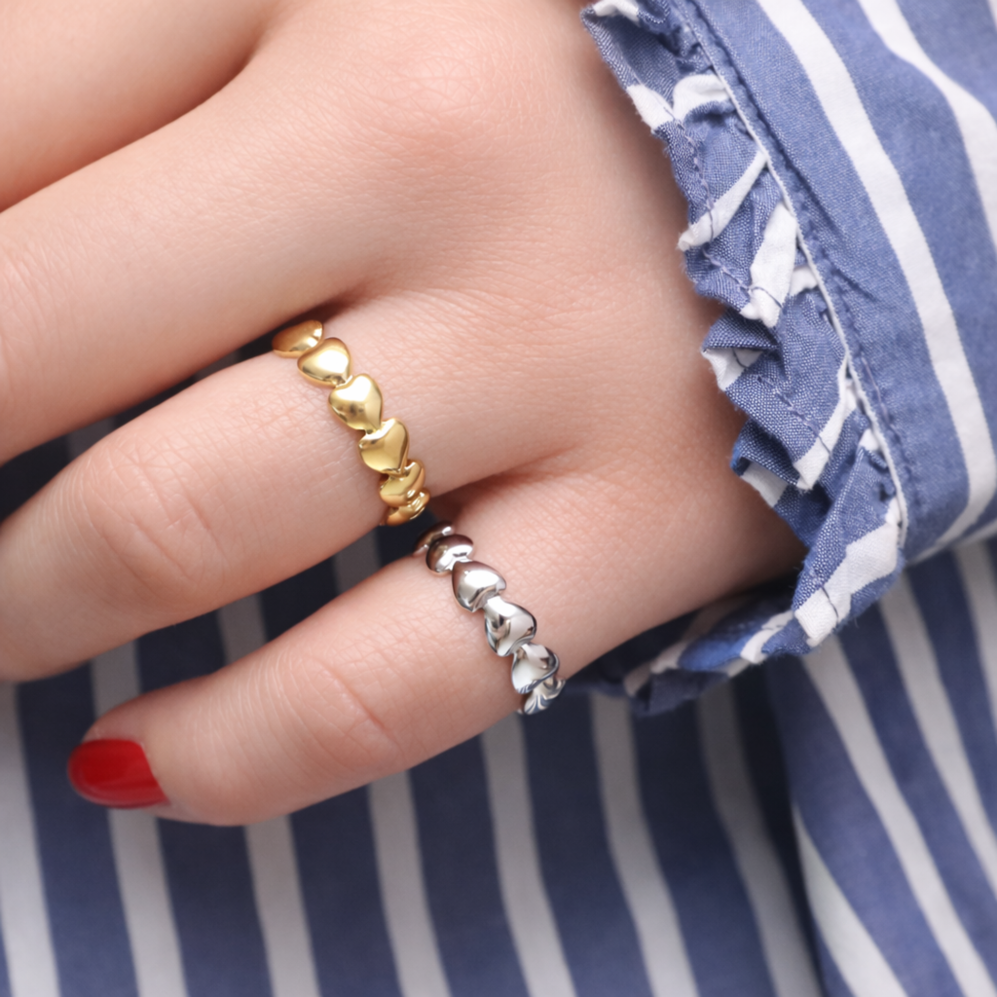 Open Heart Ring | Größenverstellbar