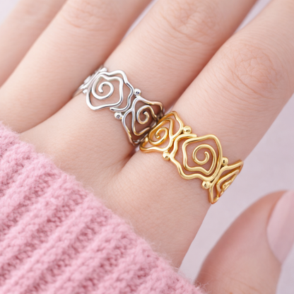 Rose Ring | Größenverstellbar