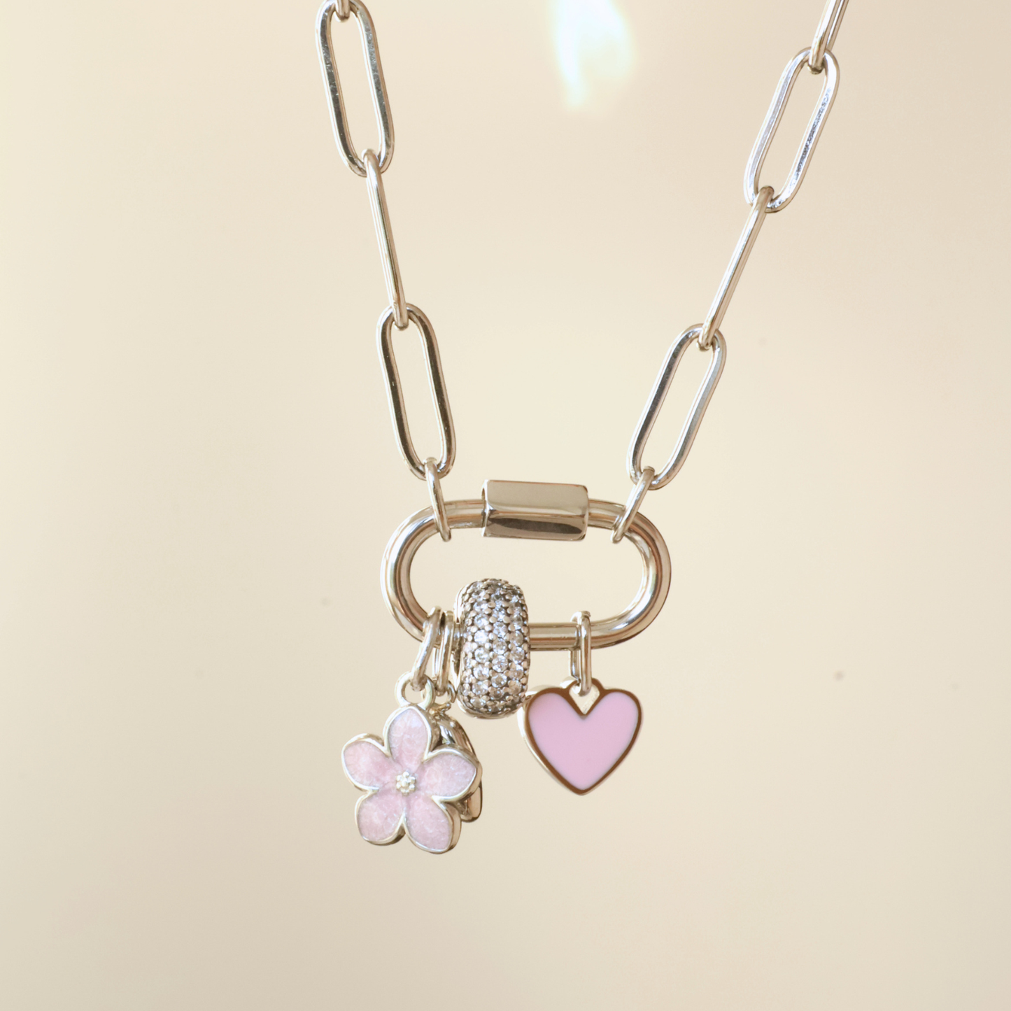 LULO Charm | Rose Quartz