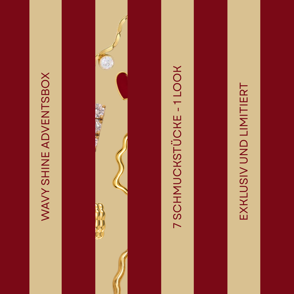 Vorbestellung | Adventsbox Gold | Wavy Shine