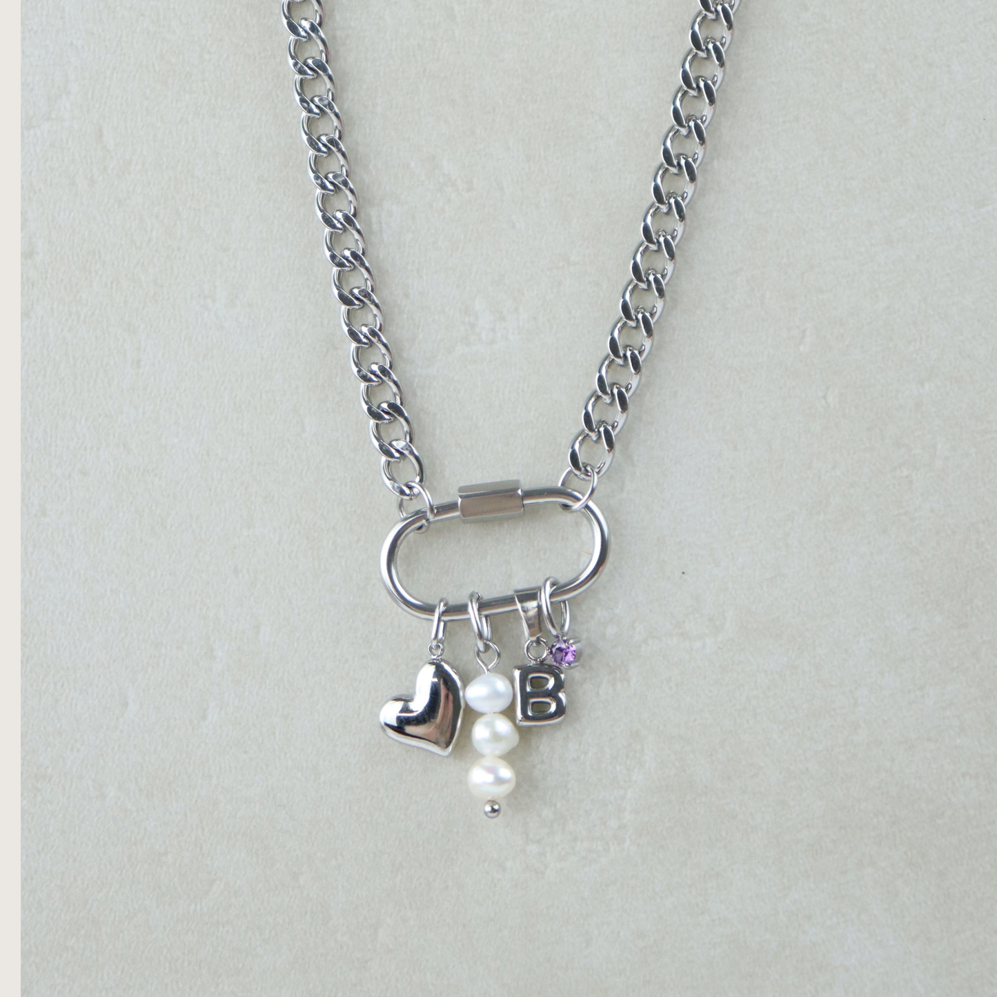 Letter Charm Bubbly