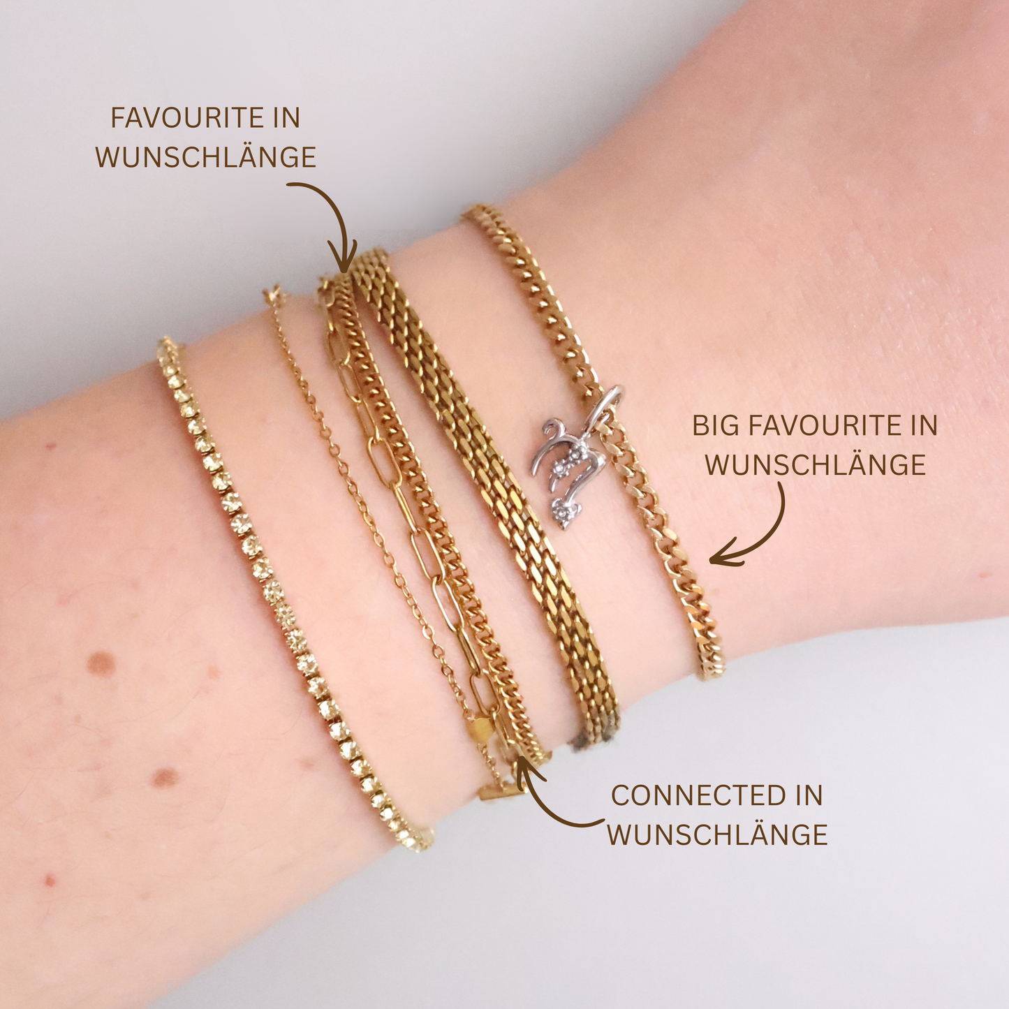 Armband  in Wunschlänge