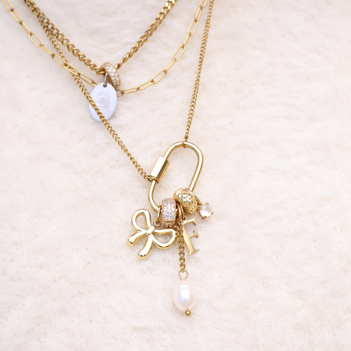 Elegant Pearl Charm
