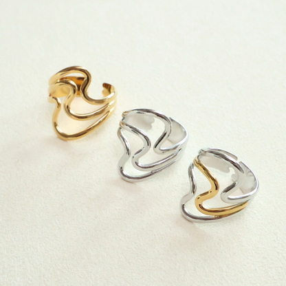 Curved Ring | Größenverstellbar