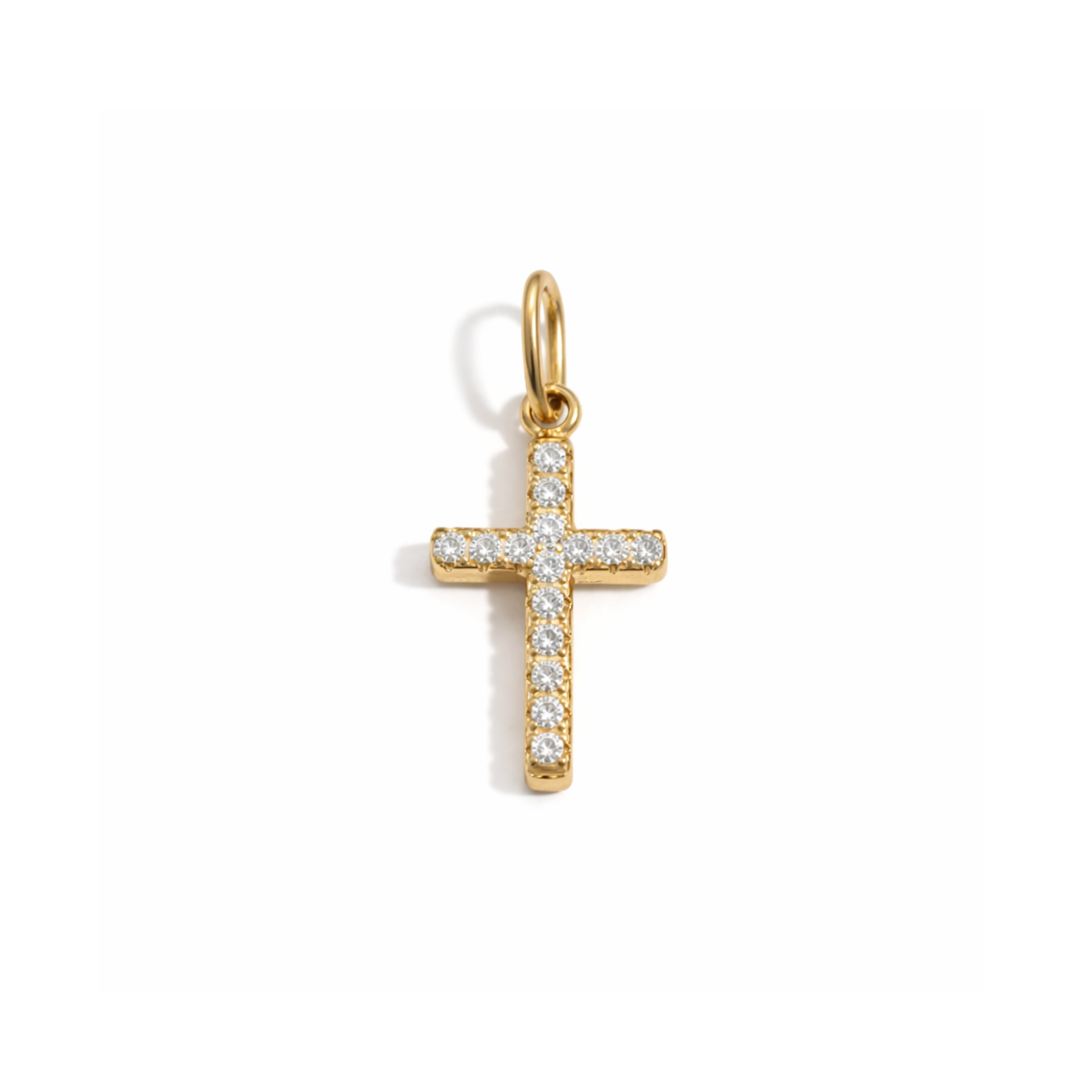 Bling Cross Charm