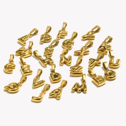 Letter Charm Bubbly