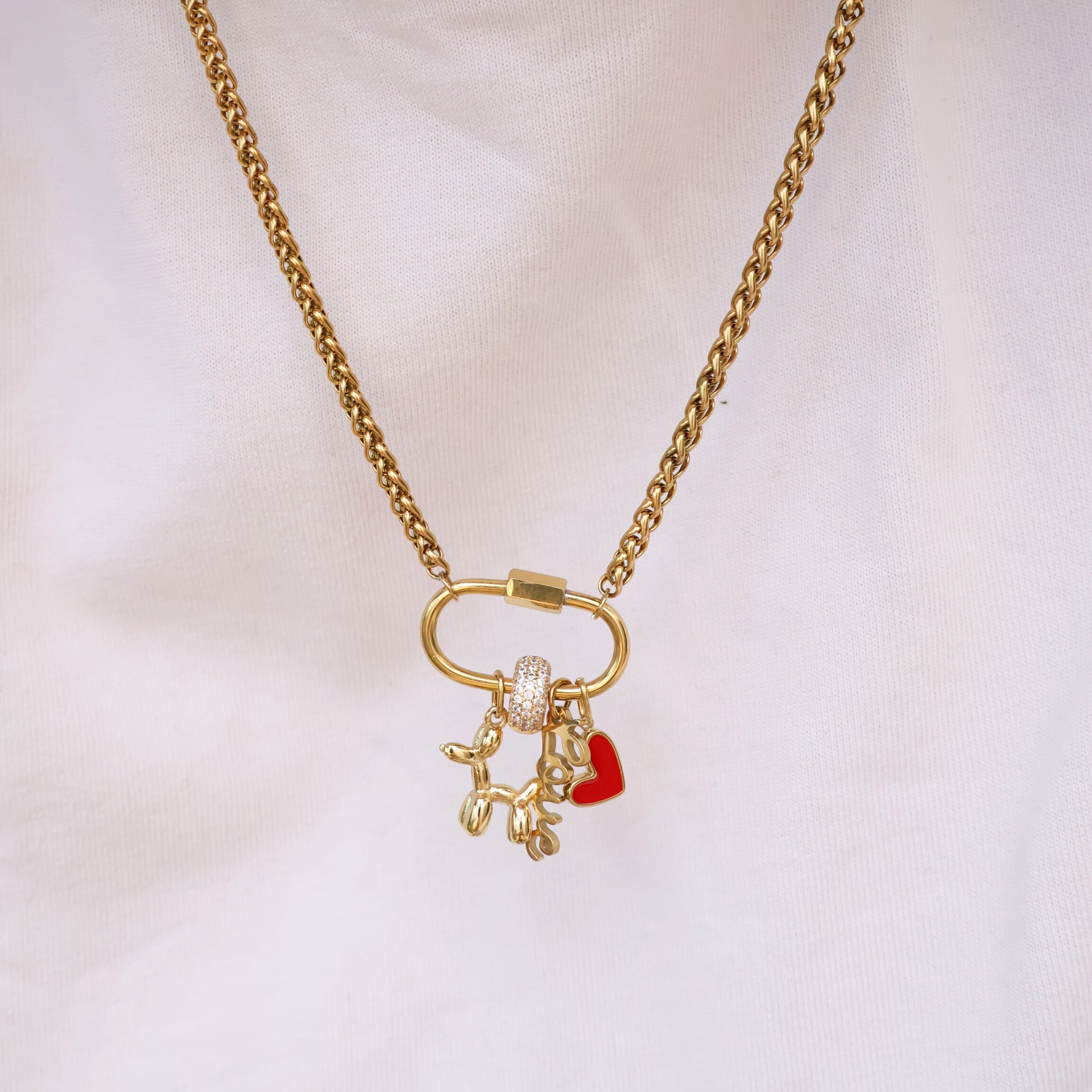 Red Heart Charm