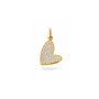 Glitter Heart Charm