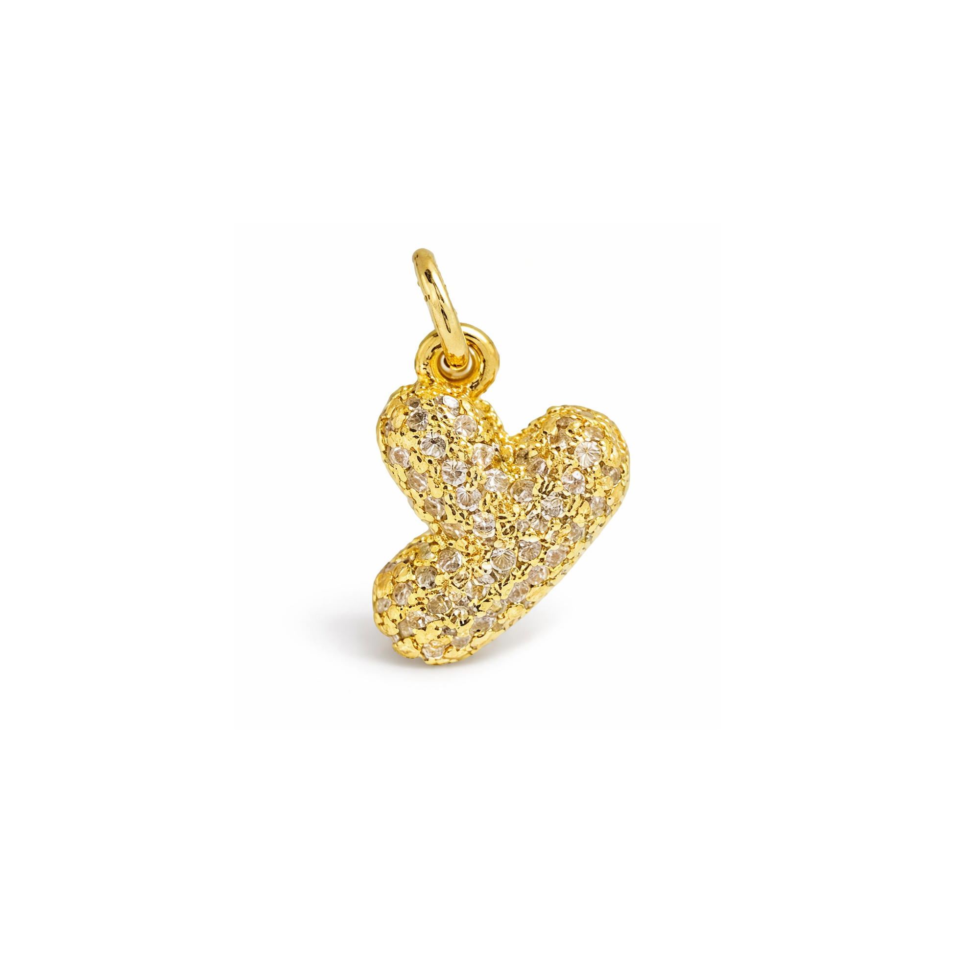 Balloon Letter Charm Glitter