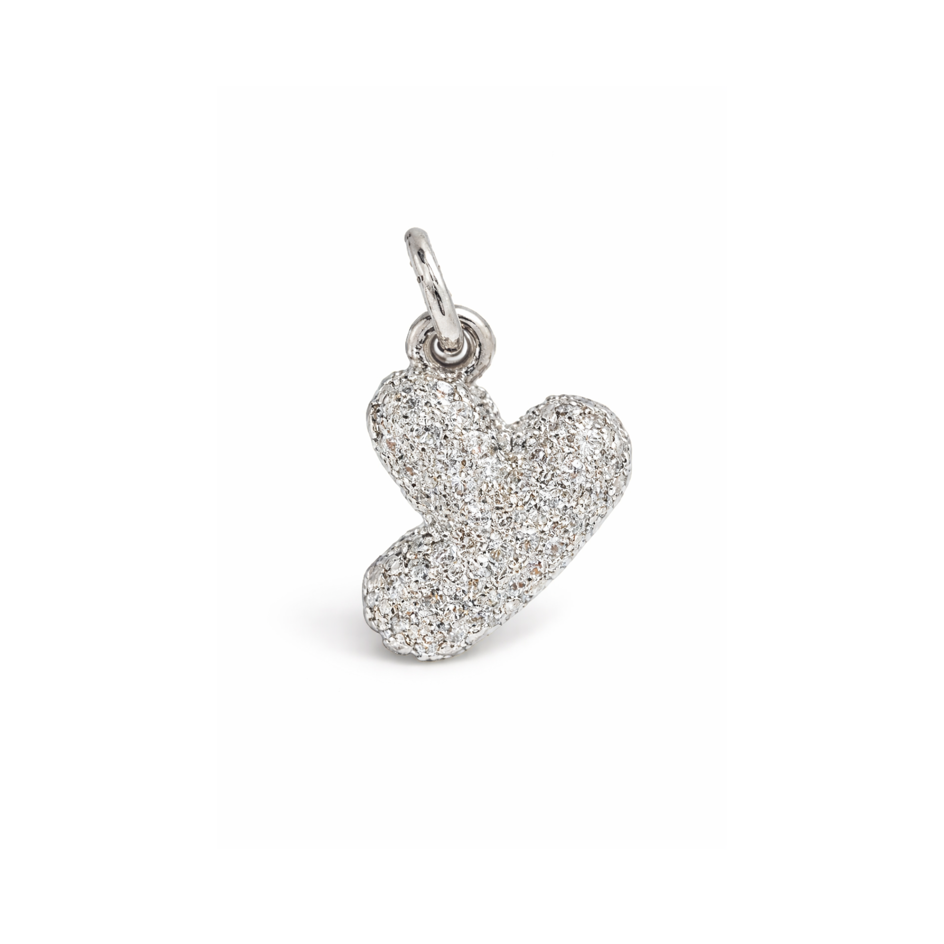 Balloon Letter Charm Glitter