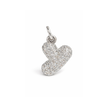 Balloon Letter Charm Glitter