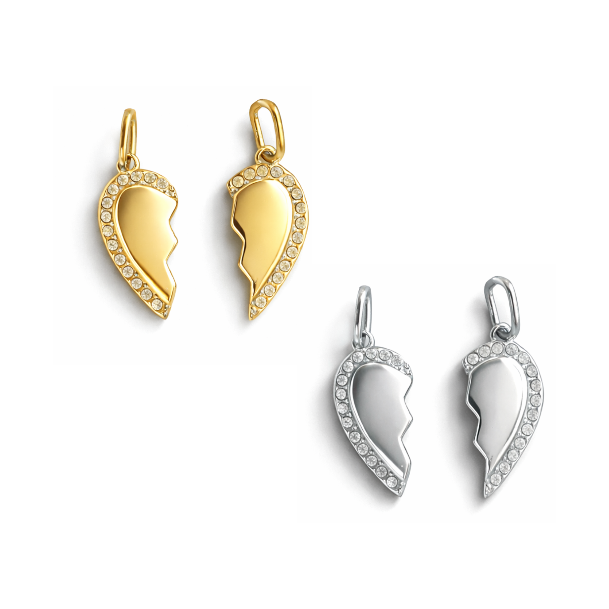 Two Hearts Charm
