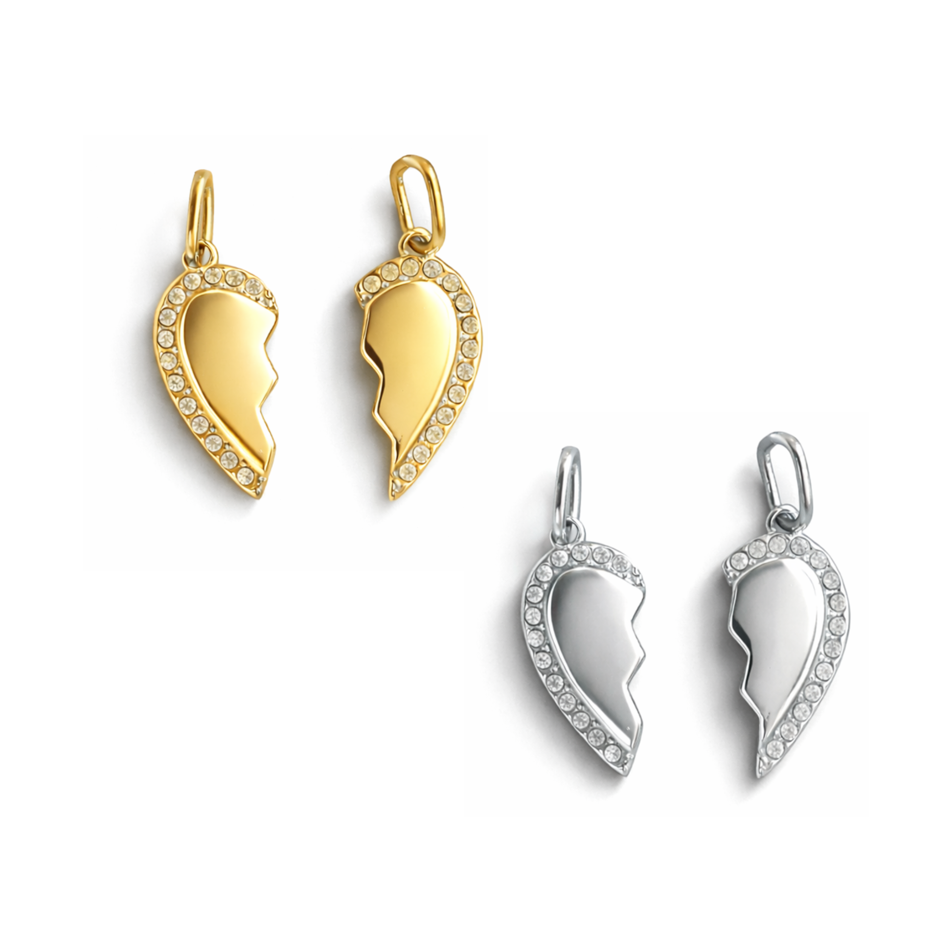Two Hearts Charm