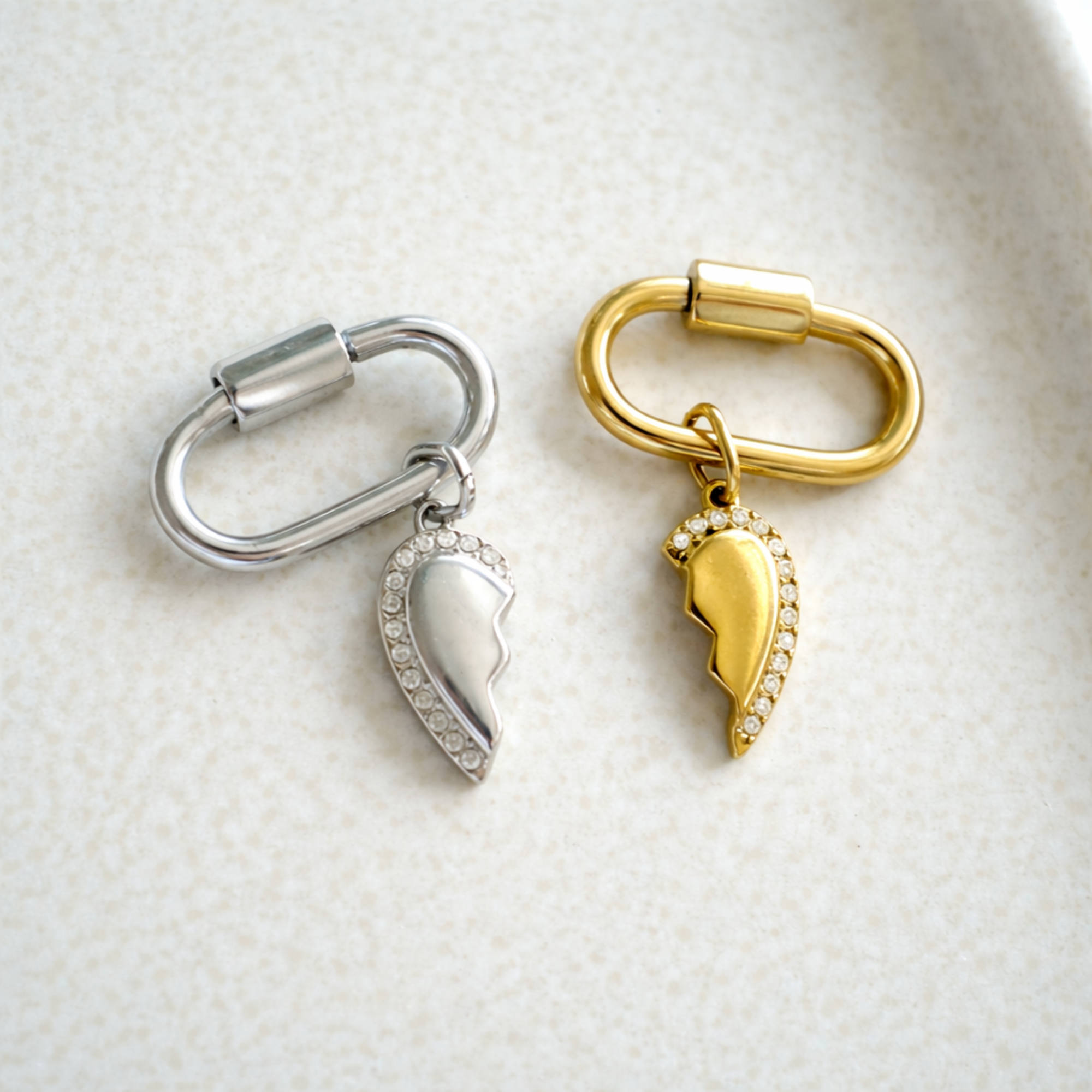 Two Hearts Charm