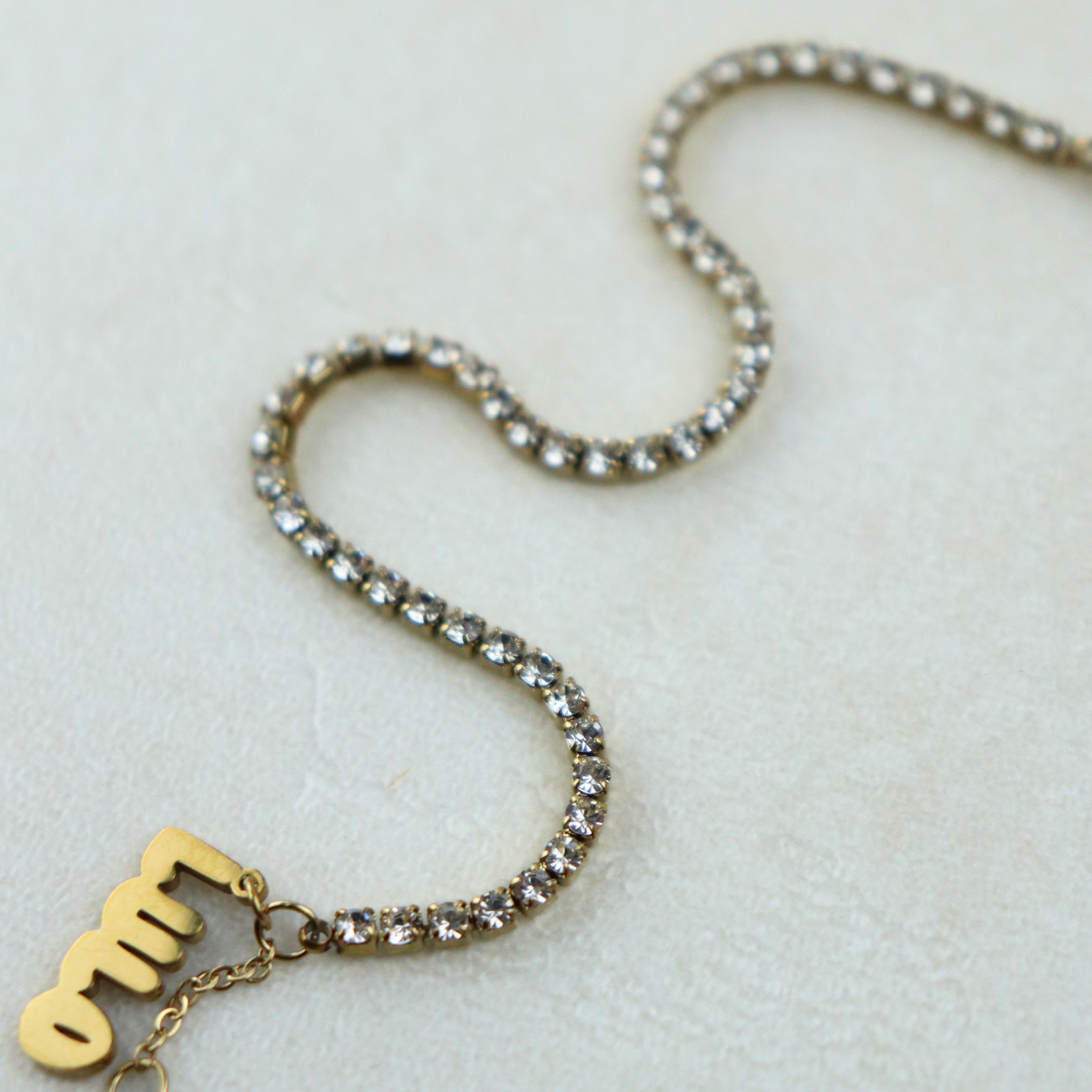 Tennis Armband | Glitzer Armband