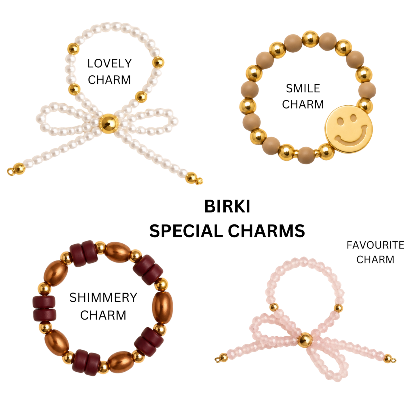 BUILD YOUR OWN Birki Charms